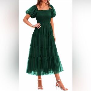 Women’s size medium midi tulle dress, worn once